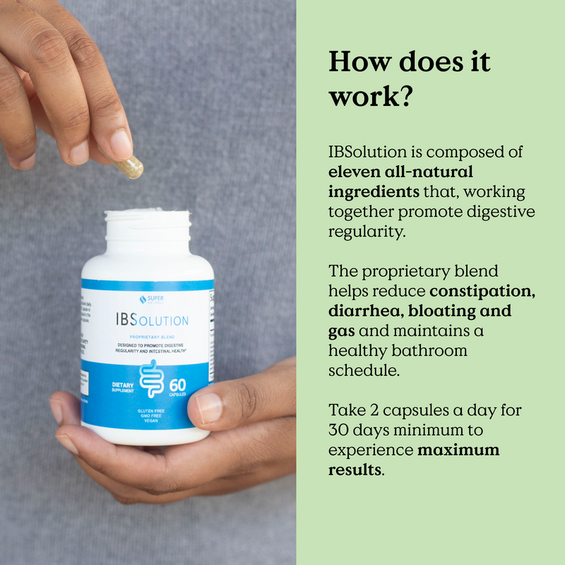 Ibsolution Gut Health Support Supplement for Digestive Balance