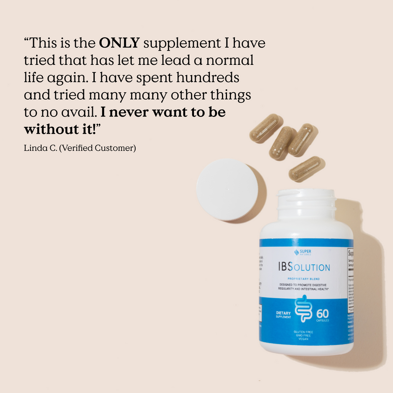 Ibsolution Gut Health Support Supplement for Digestive Balance