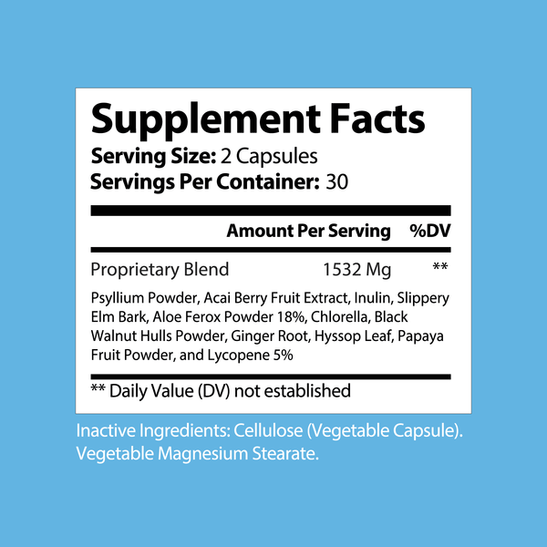 IBS Supplement facts