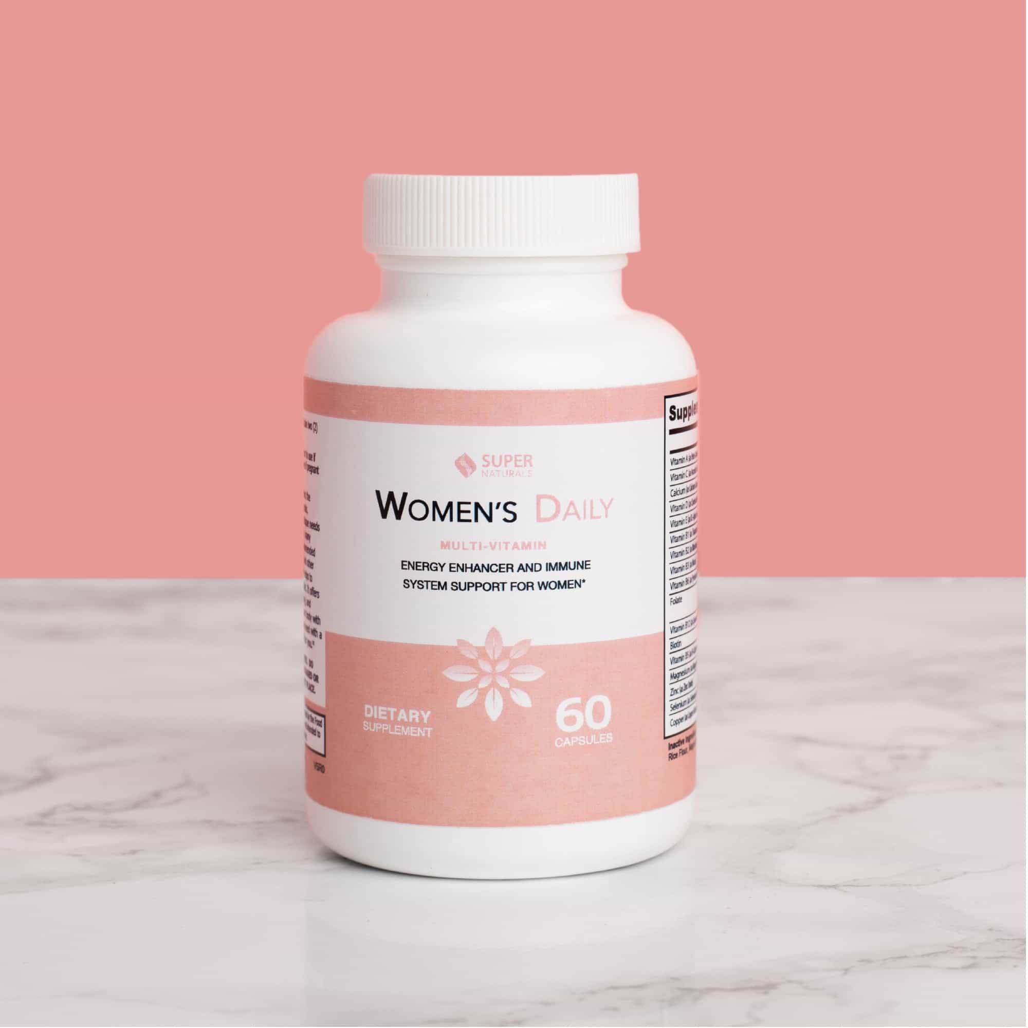 Multivitamines Et Multiminéraux Women Daily Vital Pour La Santé Des Femmes - Tecepec, 30/60/120 Gélules